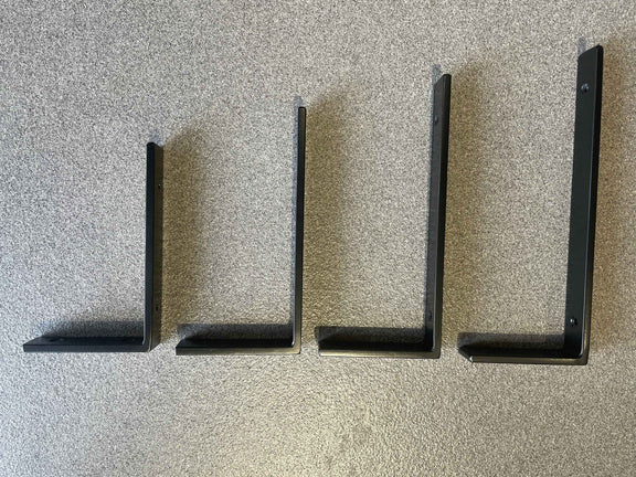 Heavy Duty Metal L Shape Shelf Brackets for Washbasin Tops and Shelves