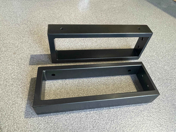 Heavy Duty Metal Rectangular Shelf Brackets for Washbasin Tops and Shelves
