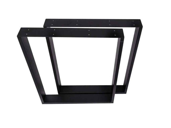 Industrial Metal Frame Legs for Tables, Consoles & Washbasins – Heavy Duty Coffee Table Runners and Sink Supports