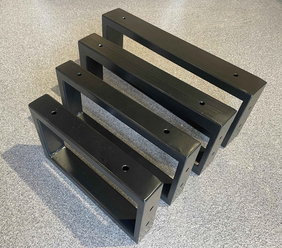 Heavy Duty Metal Rectangular Shelf Brackets for Washbasin Tops and Shelves