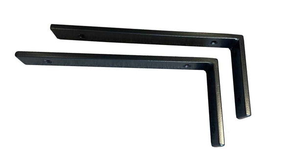 Heavy Duty Metal L Shape Shelf Brackets for Washbasin Tops and Shelves