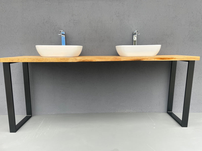 Industrial Metal legs, Coffee Table Runners, Table Frame Legs for Wooden Washbasin Top, Legs for Console Side or Table Desk, Sink Legs