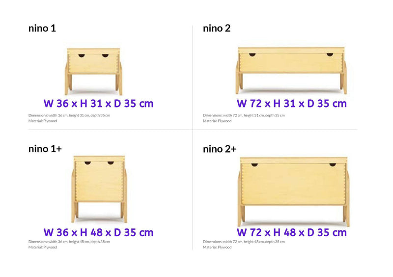 Colorful MONTESSORI KIDSROOM Plywood FURNITURE For Toys Storage - Nursery Storage Organizer Chest Of Drawers, Sideboard Cabinet, Shelf