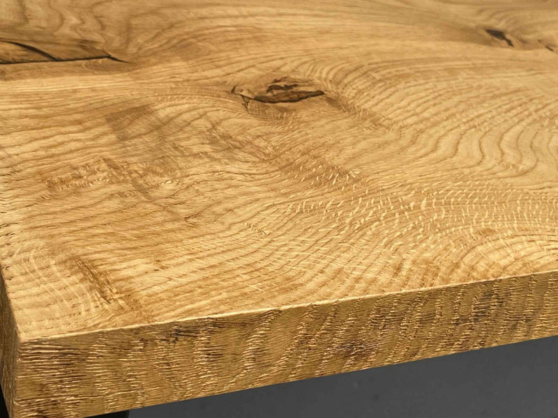 Solid Oak Washbasin Top Handmade Wooden Bathroom Countertop