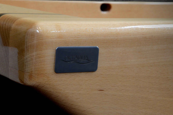 OKTAQUA Large Handcrafted Wooden Bathroom Sink (Model 002)