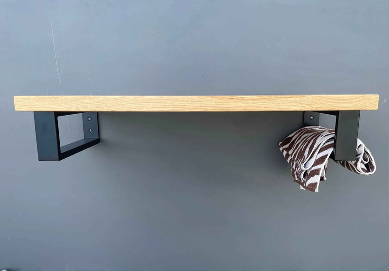 Heavy Duty Metal Rectangular Shelf Brackets for Washbasin Tops and Shelves