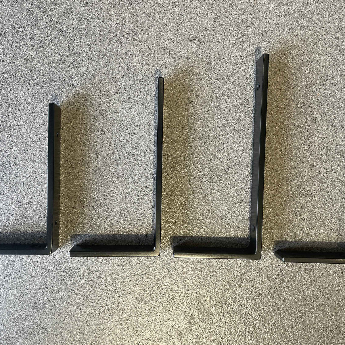 Heavy Duty Metal L Shape Shelf Brackets for Washbasin Tops and Shelves