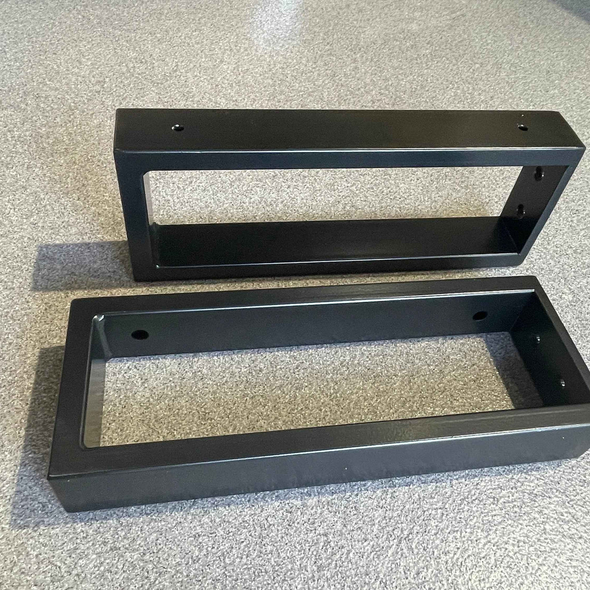 Heavy Duty Metal Rectangular Shelf Brackets for Washbasin Tops and Shelves