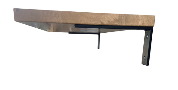 Metal L-shape Brackets for Shelving and Washbasin Tops, Industrial Heavy-duty Brackets, Wall Mounted Decorative Shelf Support Brackets
