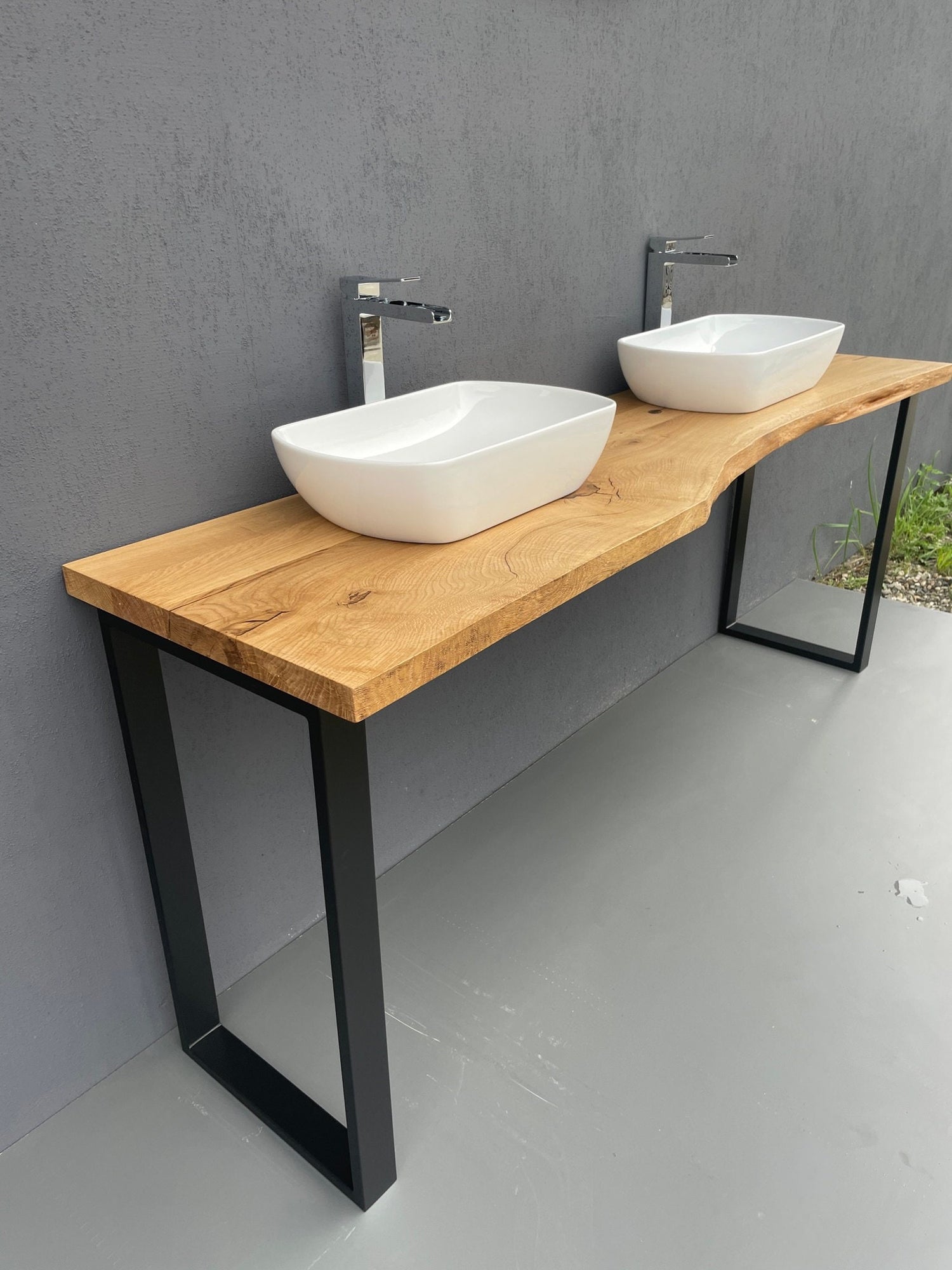 Industrial Metal legs, Coffee Table Runners, Table Frame Legs for Wooden Washbasin Top, Legs for Console Side or Table Desk, Sink Legs