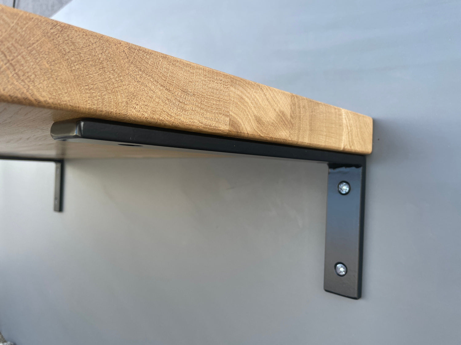 Metal L-shape Brackets for Shelving and Washbasin Tops, Industrial Heavy-duty Brackets, Wall Mounted Decorative Shelf Support Brackets