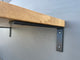 Metal L-shape Brackets for Shelving and Washbasin Tops, Industrial Heavy-duty Brackets, Wall Mounted Decorative Shelf Support Brackets