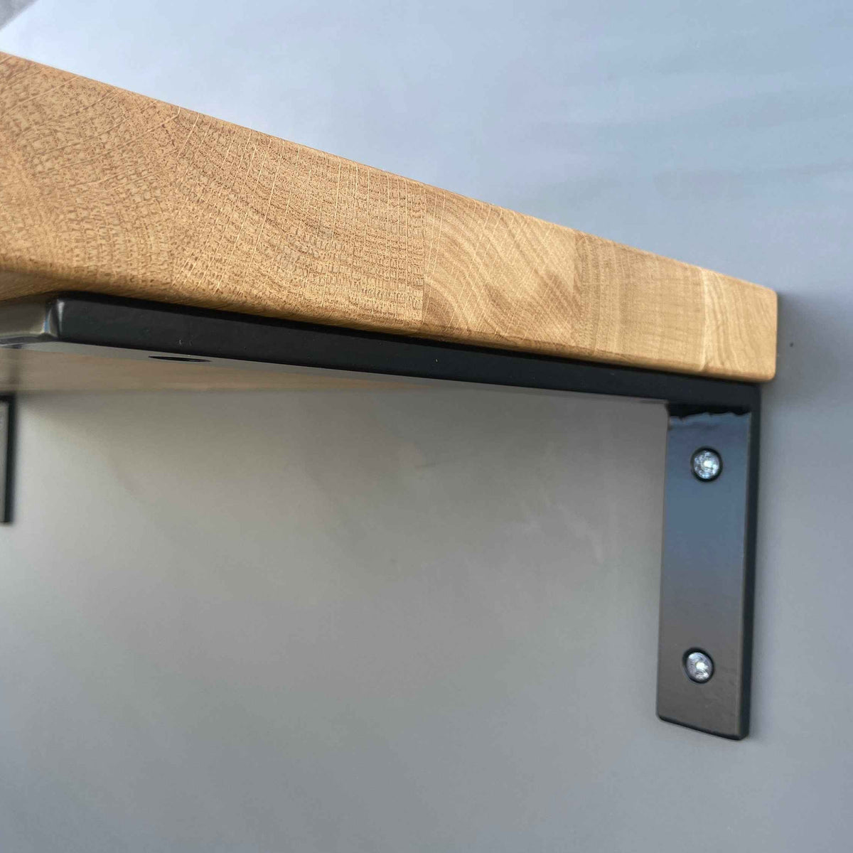 Heavy Duty Metal L Shape Shelf Brackets for Washbasin Tops and Shelves
