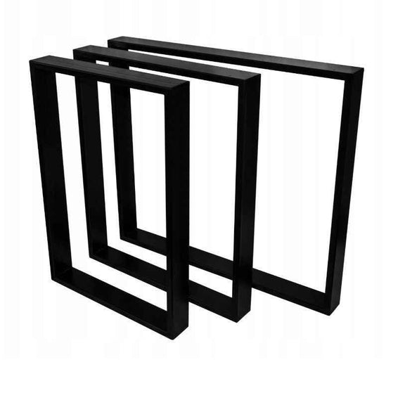 Industrial Metal Frame Legs for Tables, Consoles & Washbasins – Heavy Duty Coffee Table Runners and Sink Supports