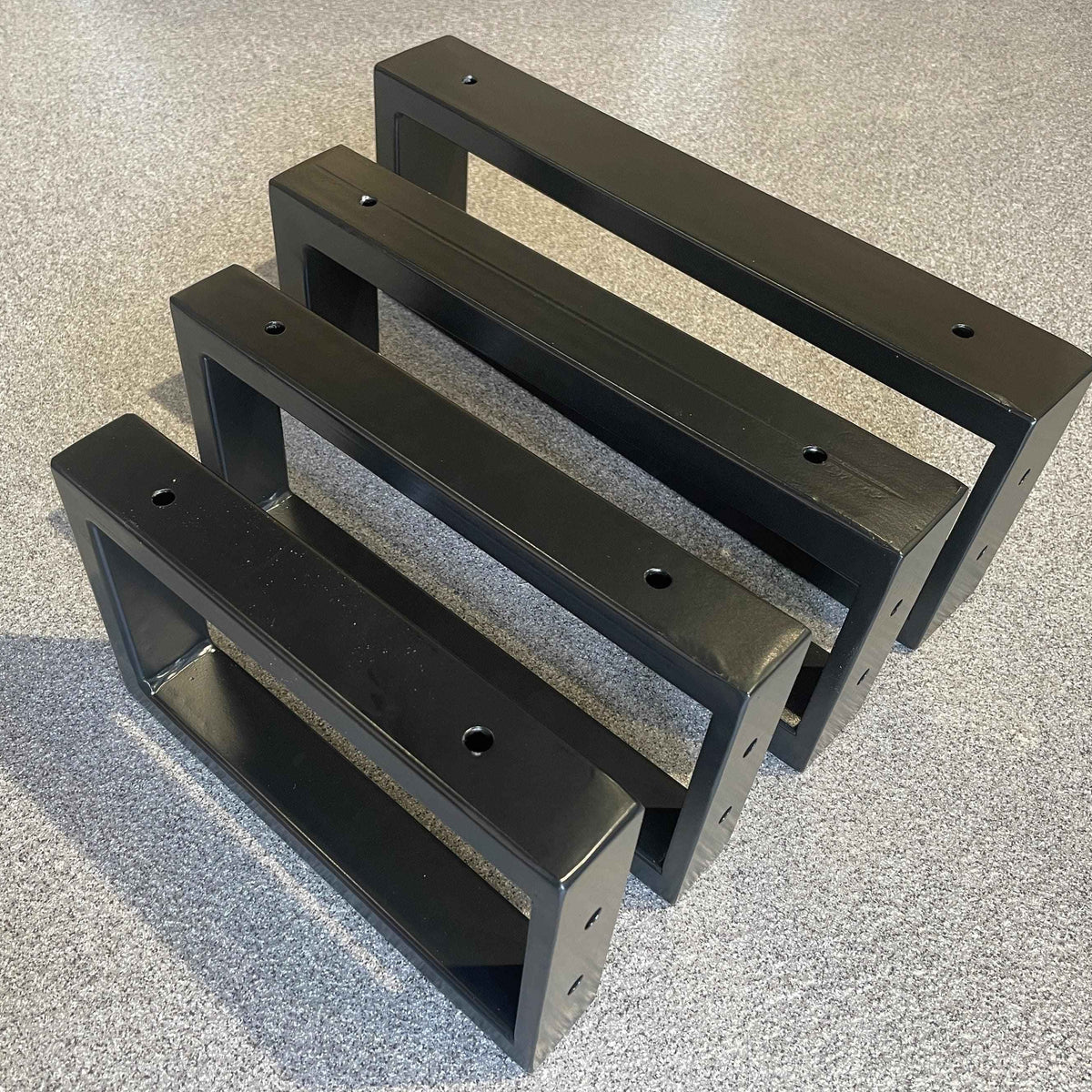 Heavy Duty Metal Rectangular Shelf Brackets for Washbasin Tops and Shelves