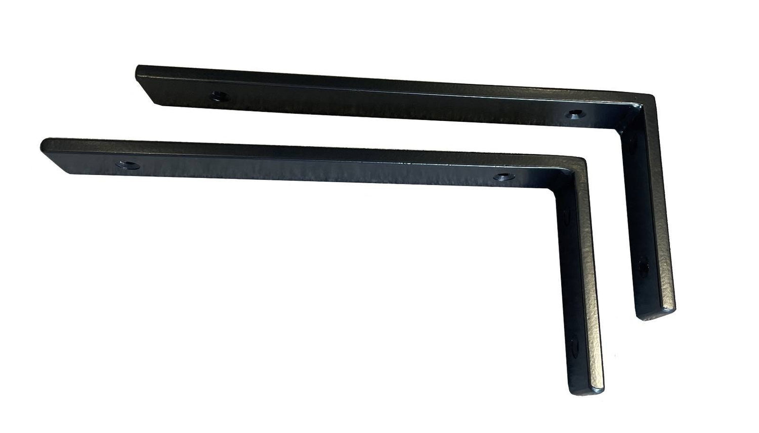 Metal L-shape Brackets for Shelving and Washbasin Tops, Industrial Heavy-duty Brackets, Wall Mounted Decorative Shelf Support Brackets