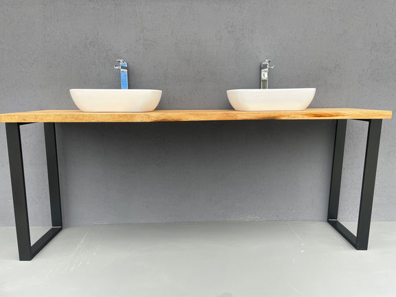 Industrial Metal legs, Coffee Table Runners, Table Frame Legs for Wooden Washbasin Top, Legs for Console Side or Table Desk, Sink Legs