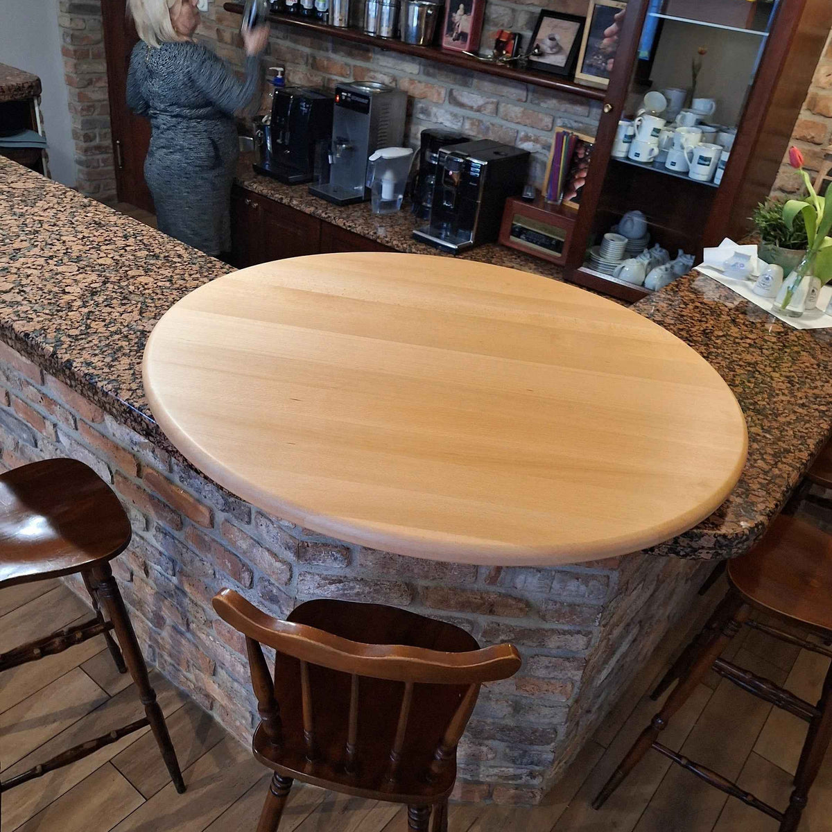 Artisan Crafted Lazy Susan Serving Board