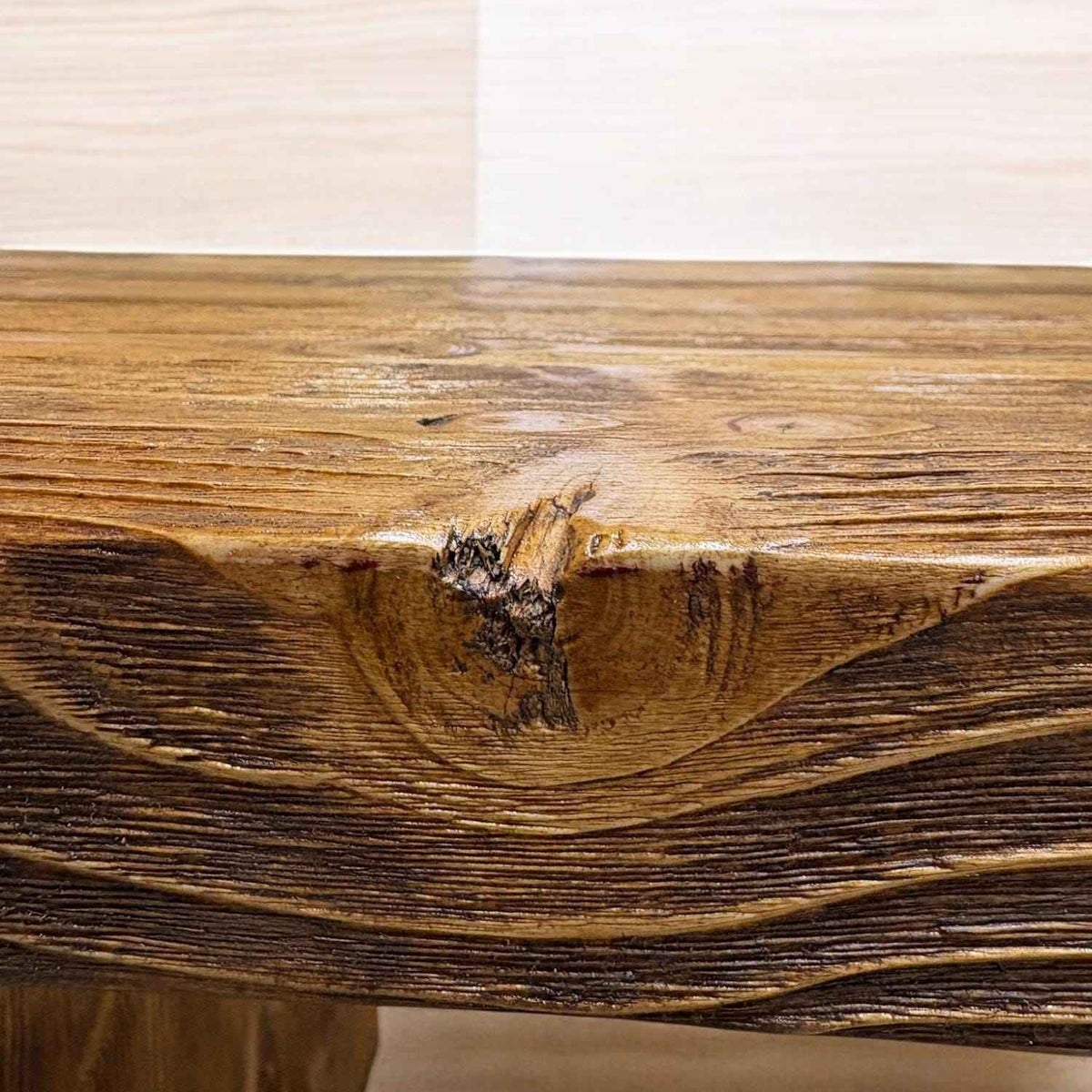 Modern Solid Wood Office Desk Custom Industrial Workstation with Storage