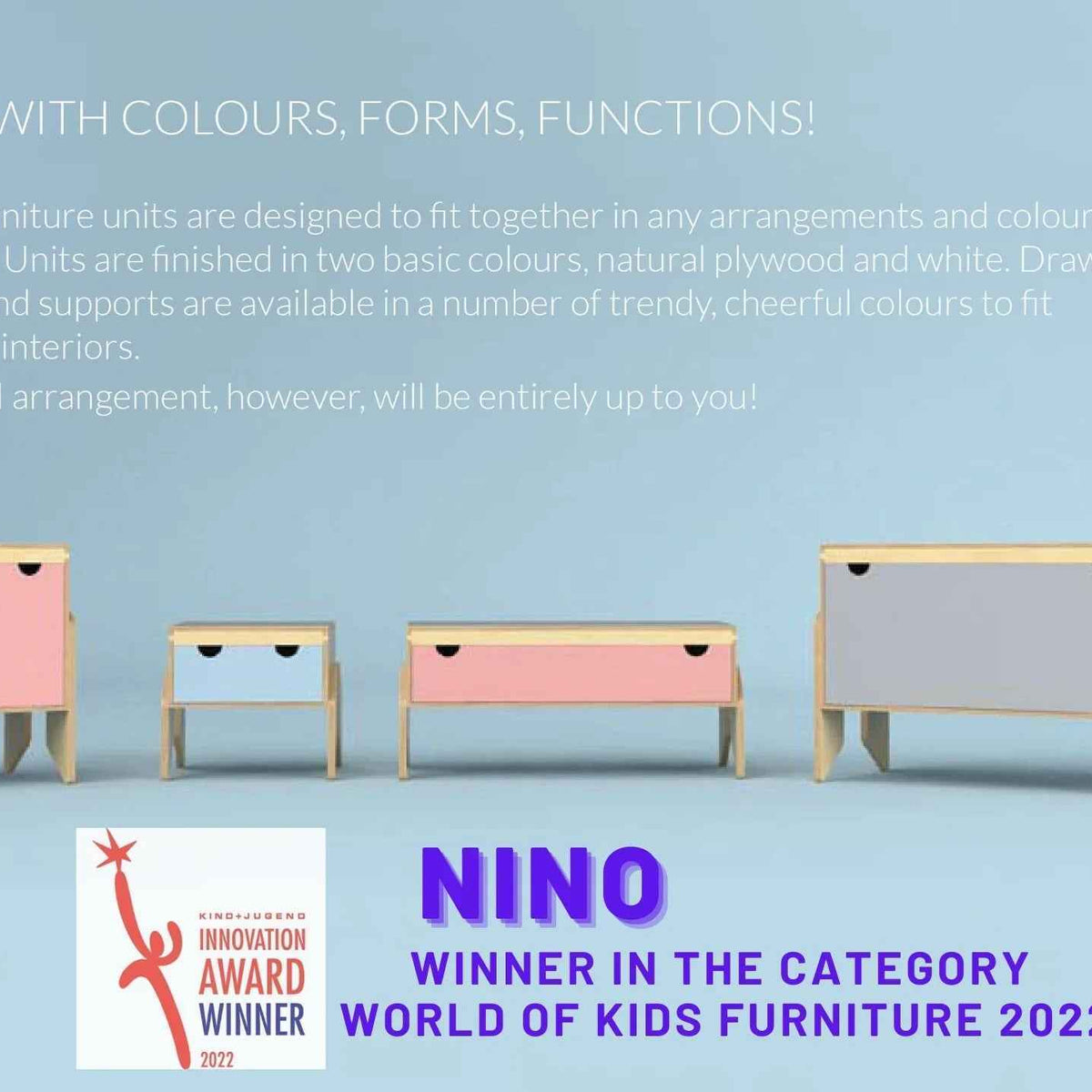 Kids Furniture, Montessori Toy Shelf, Children's Storage, Modern Wooden Cupboard, Toy Shelf for Child, Red Colour furniture, Kids Sideboard