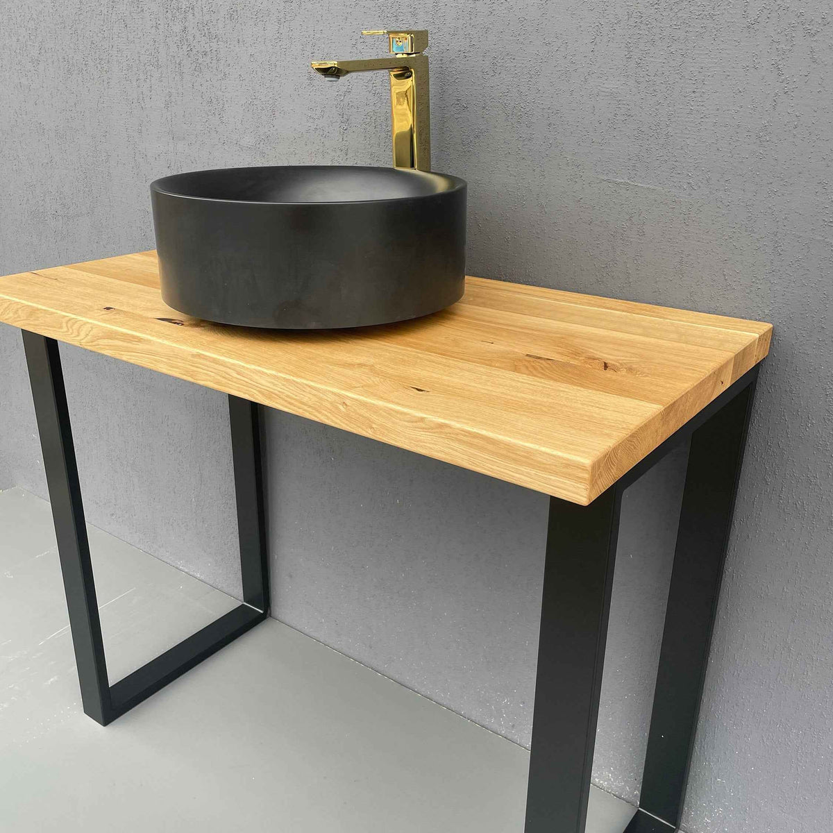 Industrial Metal Frame Legs for Tables, Consoles & Washbasins – Heavy Duty Coffee Table Runners and Sink Supports