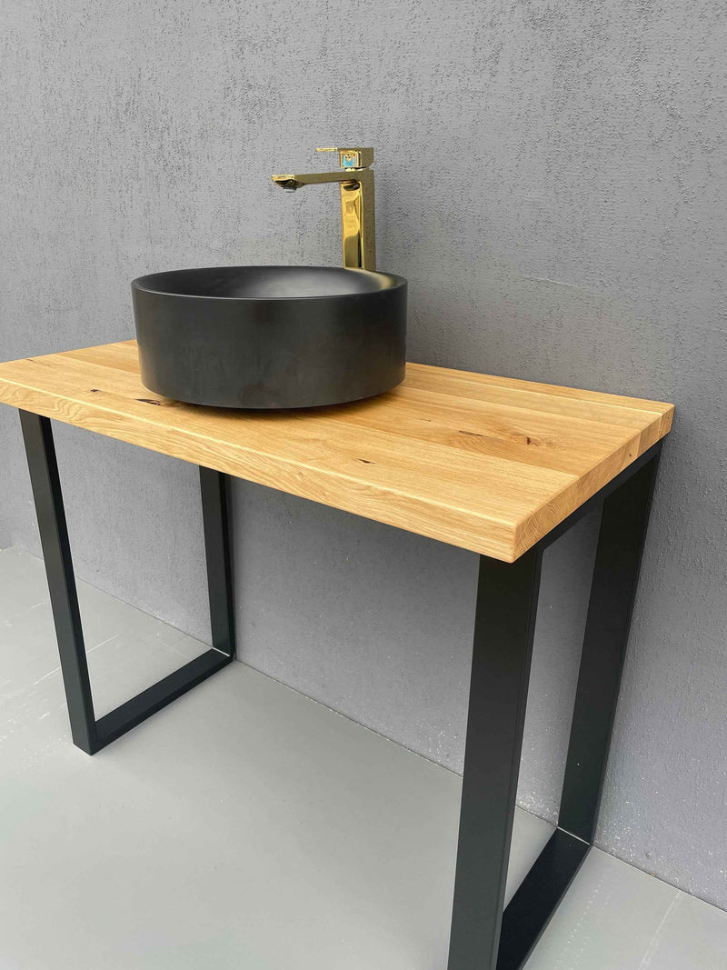 Industrial Metal Frame Legs for Tables, Consoles & Washbasins – Heavy Duty Coffee Table Runners and Sink Supports