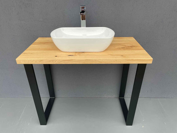 Industrial Metal Frame Legs for Tables, Consoles & Washbasins – Heavy Duty Coffee Table Runners and Sink Supports