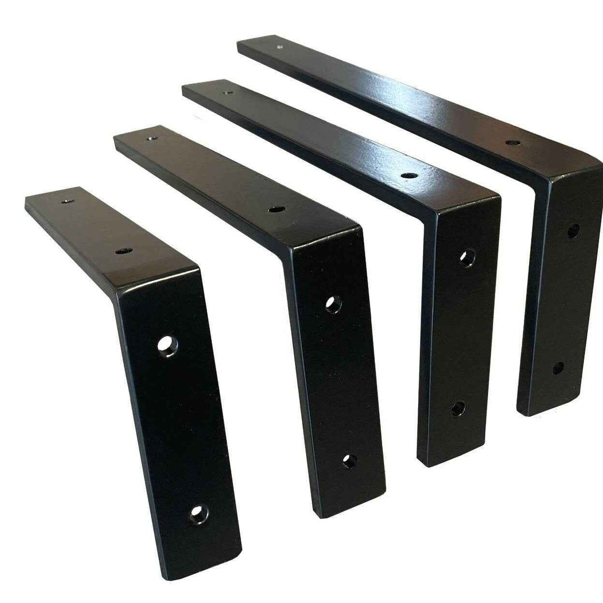 Heavy Duty Metal L Shape Shelf Brackets for Washbasin Tops and Shelves