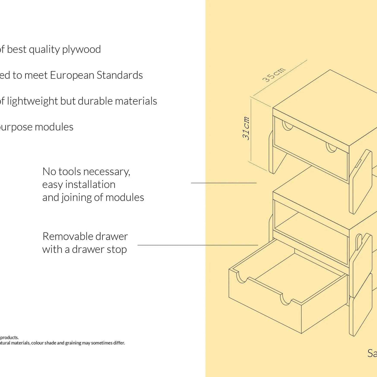 Montessori-Inspired Children's Furniture with Playful Colors