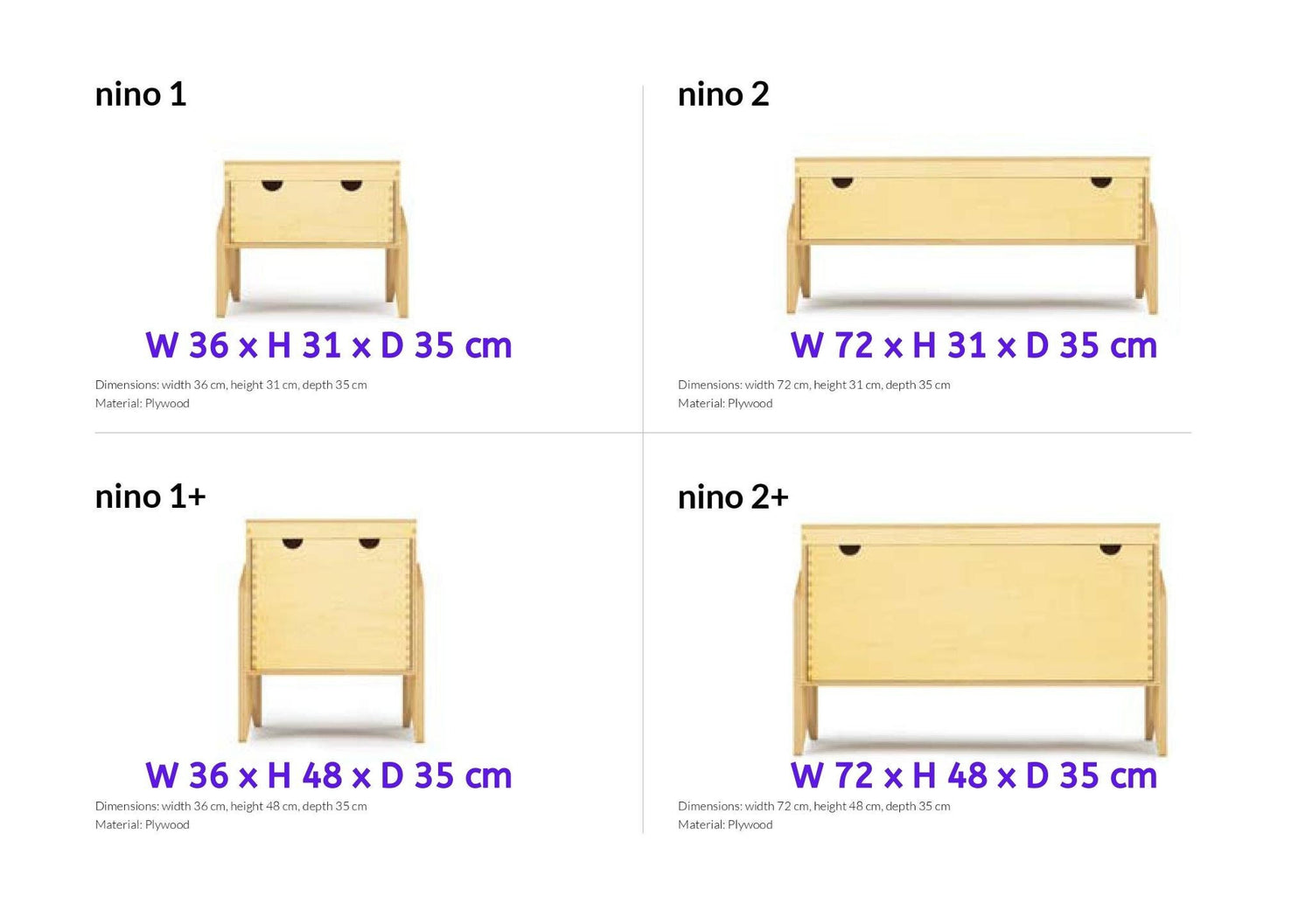 Colorful MONTESSORI KIDSROOM Plywood FURNITURE For Toys Storage - Nursery Storage Organizer Chest Of Drawers, Sideboard Cabinet, Shelf