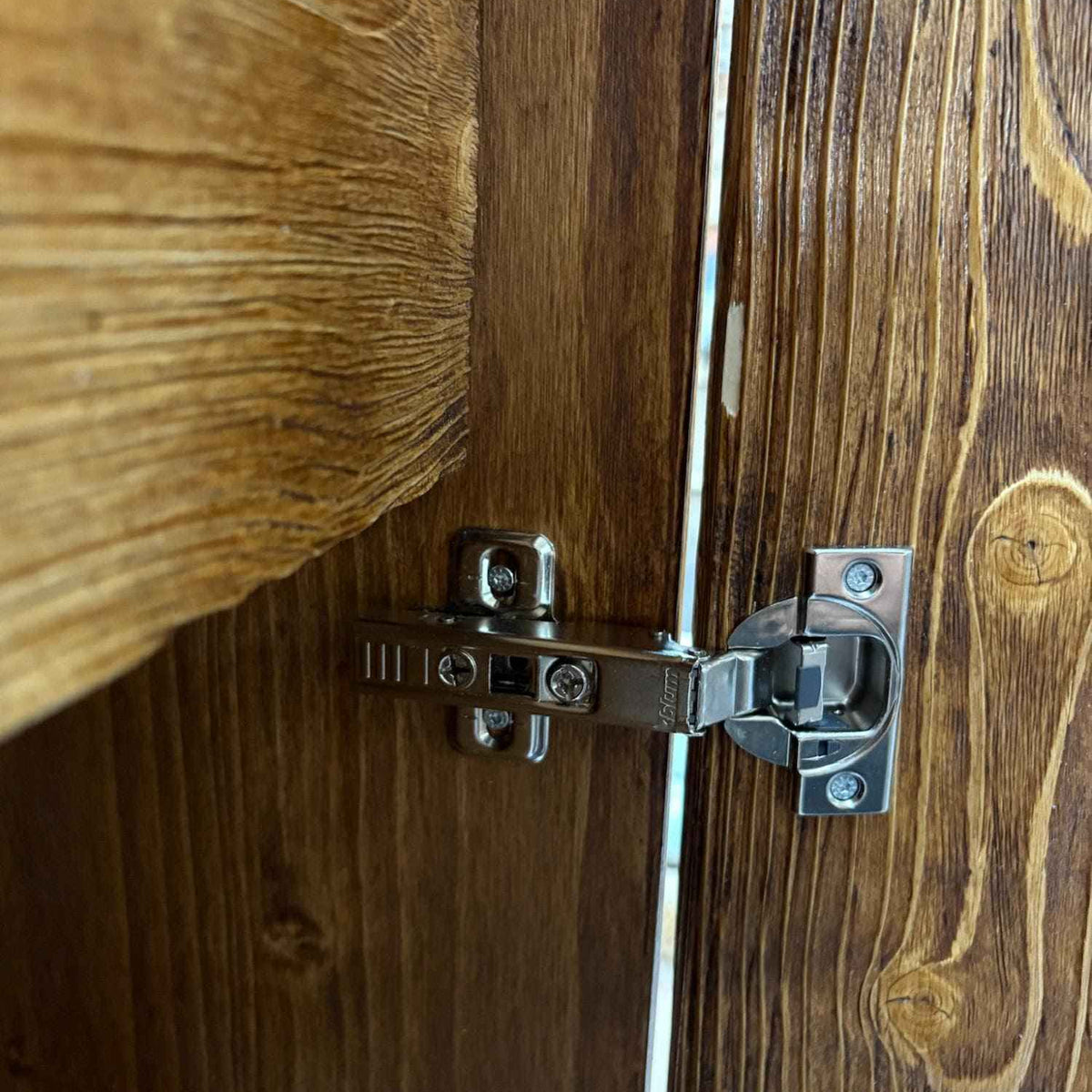 Modern Solid Wood Office Desk Custom Industrial Workstation with Storage