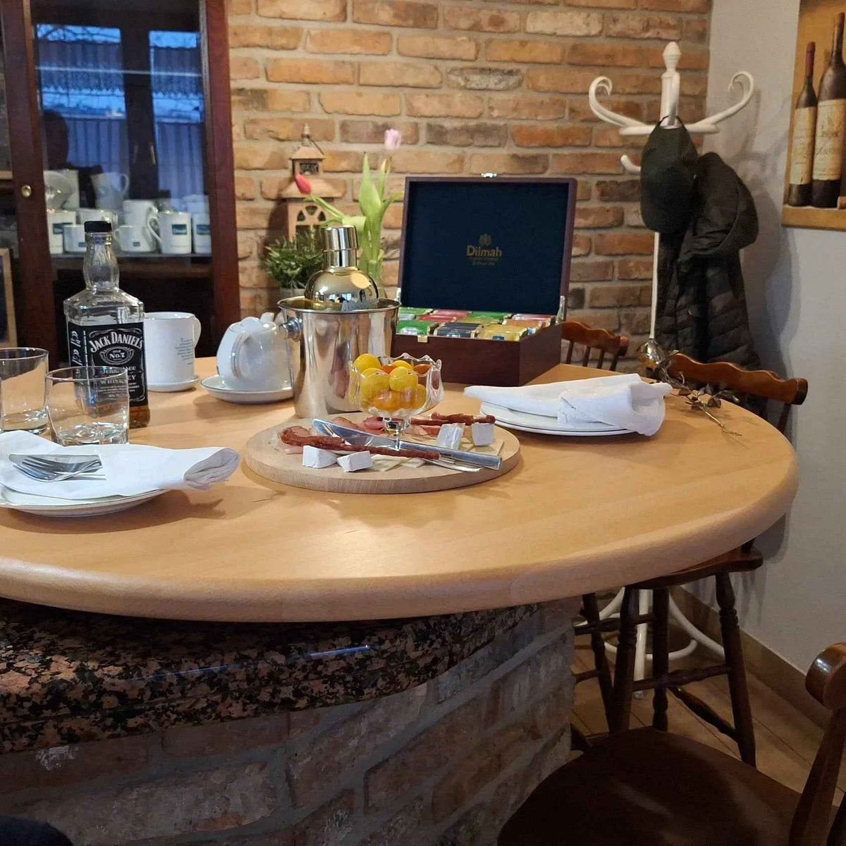 Artisan Crafted Lazy Susan Serving Board