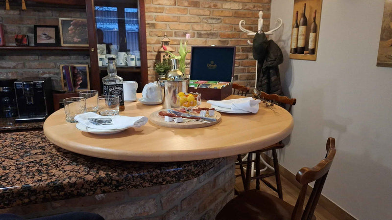 Artisan Crafted Lazy Susan Serving Board